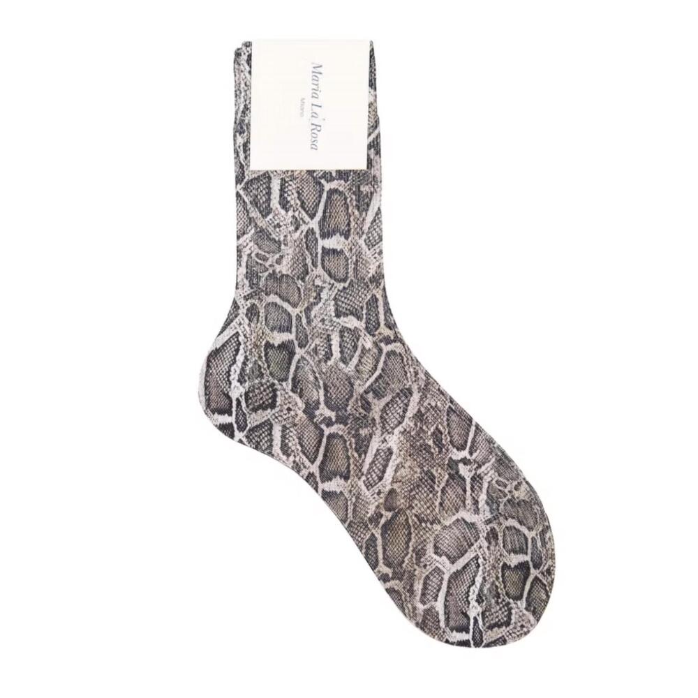 NEW MARIA LA ROSA savage socks in grey